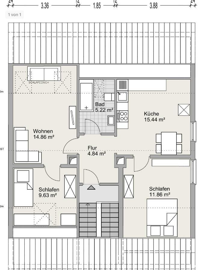 Ferienwohnung Heddesheim Extérieur photo